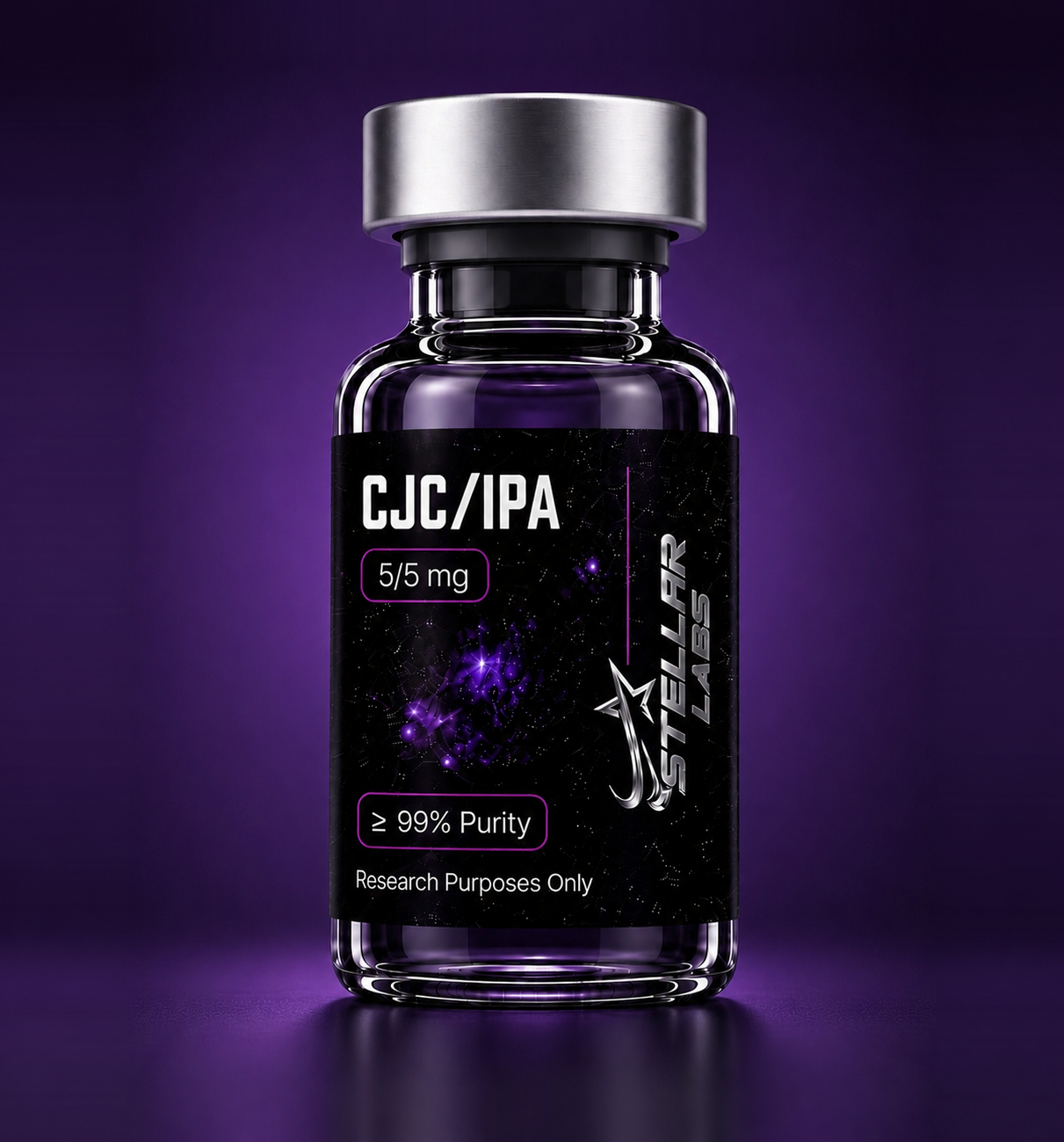 Stellar Labs research peptide vial